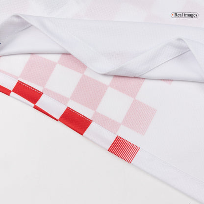 Heren Kroatië Thuis Voetbalshirt WK Voetbal 2026 - achterkant