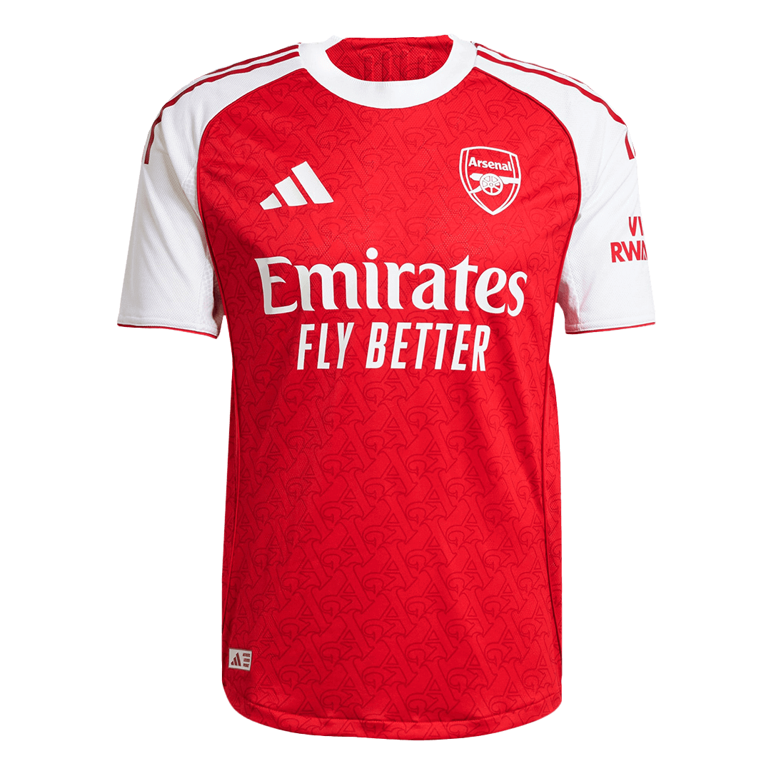 Arsenal Thuis Spelersversie Voetbalshirt 2025/26 - Slim Fit - voorkant