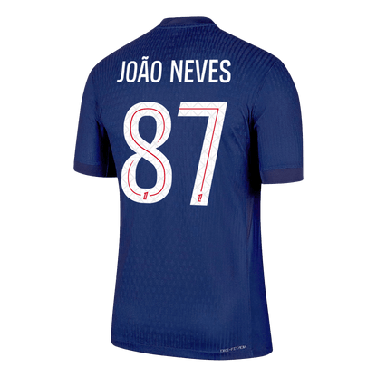 JOÃO NEVES #87 PSG Thuis Spelersversie Voetbalshirt 2025/26 - Slim Fit - foto 9