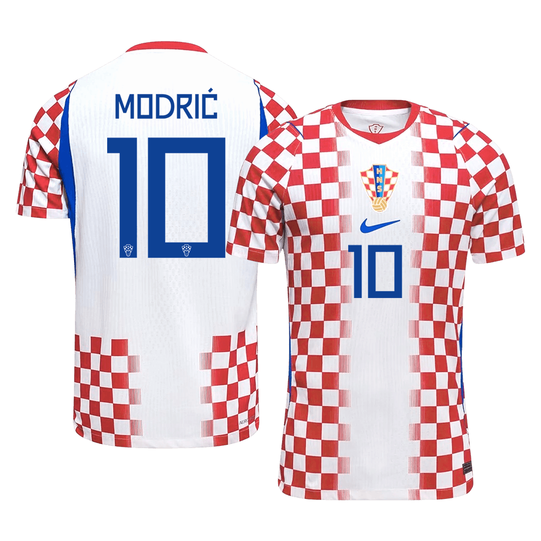 MODRIĆ #10 Kroatië Spelersversie thuisshirt WK Voetbal 2026 - slim fit