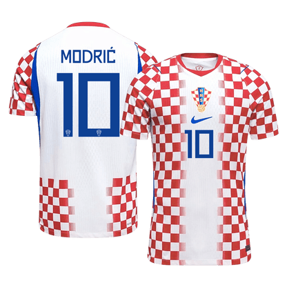 MODRIĆ #10 Kroatië Spelersversie thuisshirt WK Voetbal 2026 - slim fit