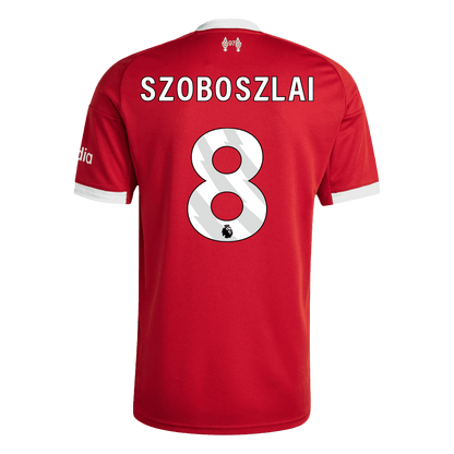 SZOBOSZLAI #8 Heren Liverpool Thuis Voetbalshirt 2025/26 - foto 9