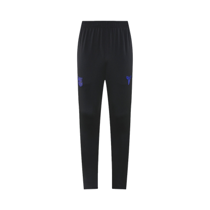 Barcelona Thuis Trainingsjack Set(Jas+Broek) 2025/26 Black&Purple - model