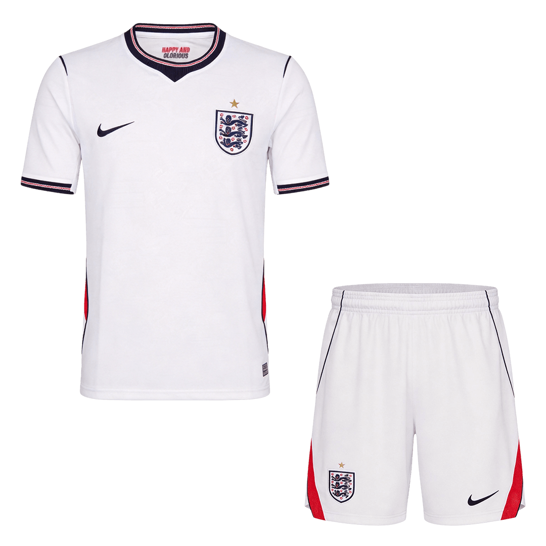 Engeland Thuis Set WK Voetbal 2026 - voorkant