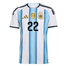 L. MARTINEZ #22 Heren Argentinië thuisshirt WK Voetbal 2026
