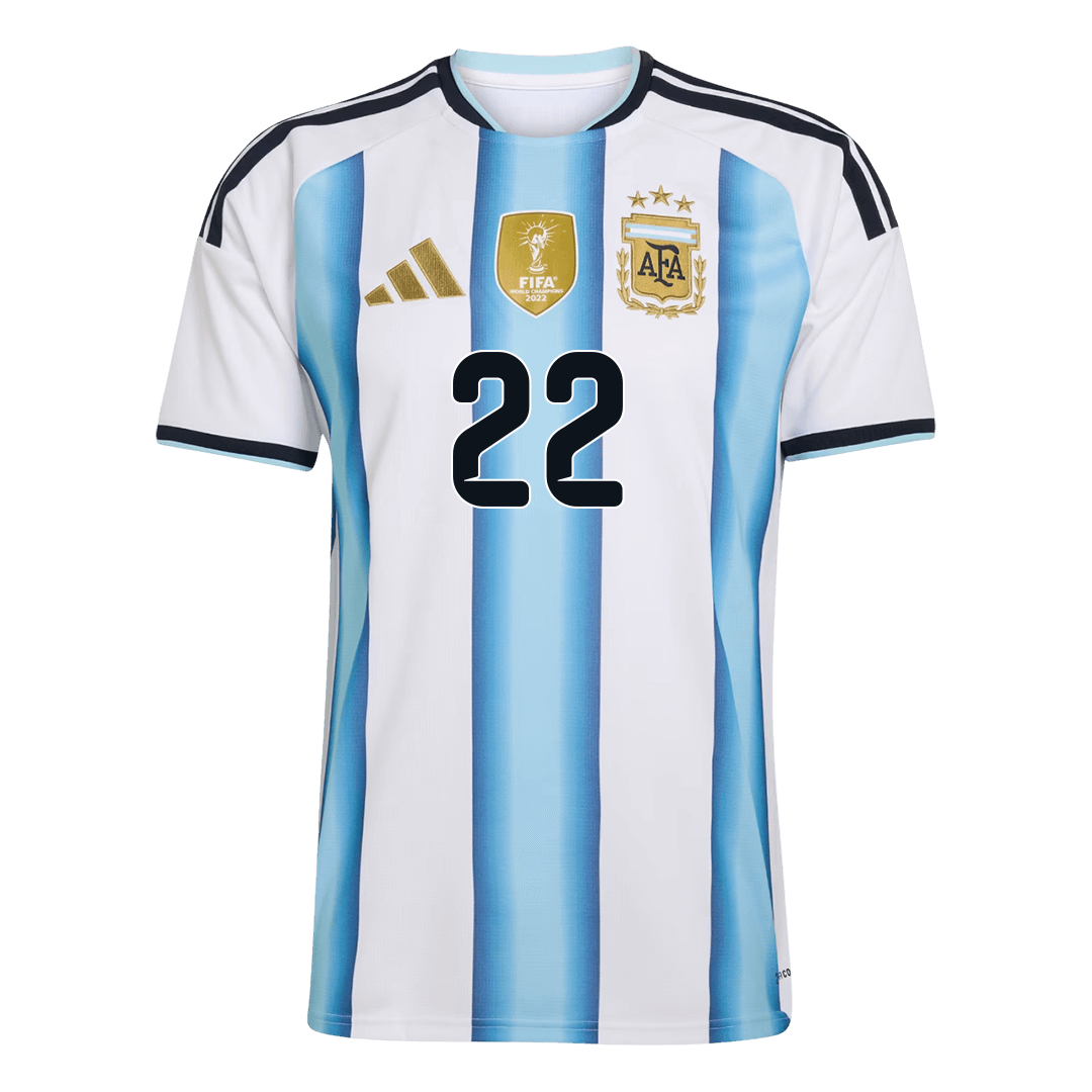 L.MARTÍNEZ #22 Heren Argentinië Thuis Voetbalshirt 2026