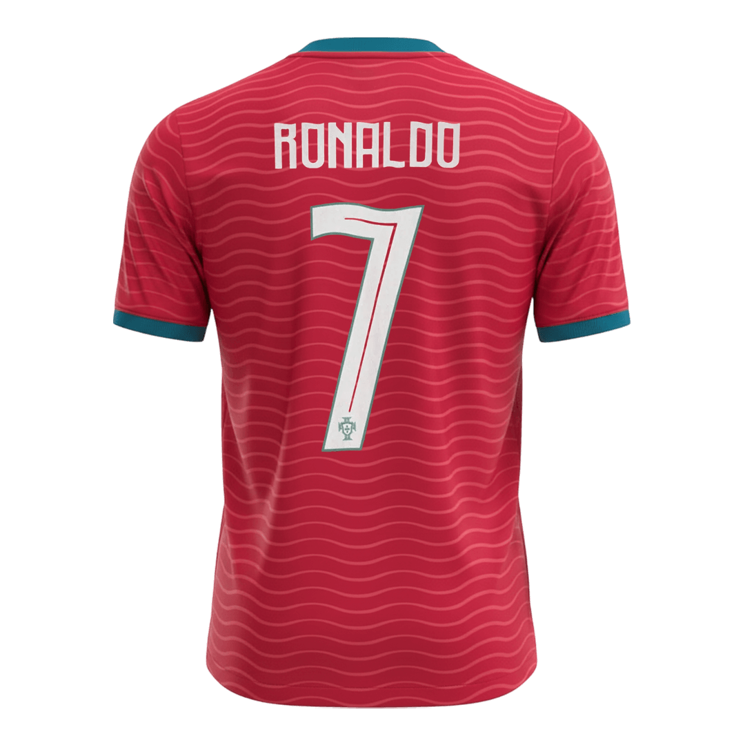 RONALDO #7 Heren Portugal Thuis Voetbalshirt WK Voetbal 2026 - achterkant