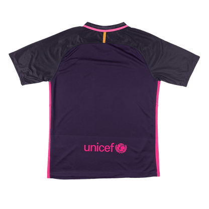Retro Barcelona Uit Voetbalshirt 2016/17 - achterkant