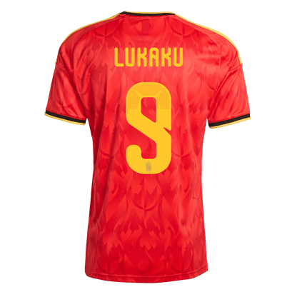 LUKAKU #9 Heren België thuisshirt WK Voetbal 2026