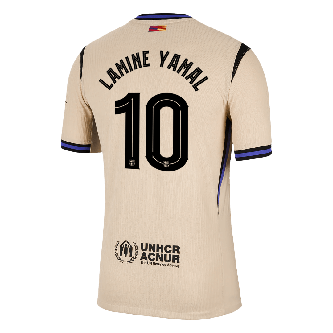 LAMINE YAMAL #10 Barcelona Uit Spelersversie Voetbalshirt 2025/26 - UCL - Slim Fit - foto 14