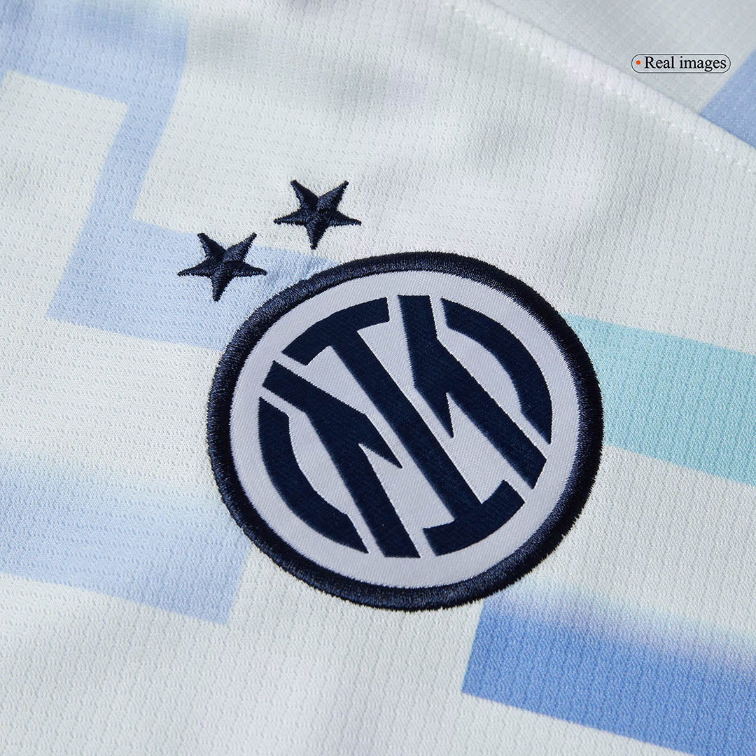 LAUTARO #10 Heren Inter Milan Uit Voetbalshirt 2025/26 - close-up
