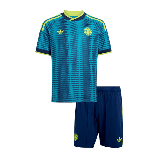 Kinder Colombia Uit Tenue WK Voetbal 2026 - voorkant