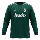 Maillot de football rétro Real Madrid Third à manches longues 2012/13