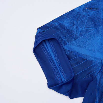 Kinder Chelsea Thuis Tenue 2025/26 - close-up