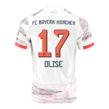 OLISE #17 Heren Bayern Munich Uit Voetbalshirt 2025/26 - foto 13