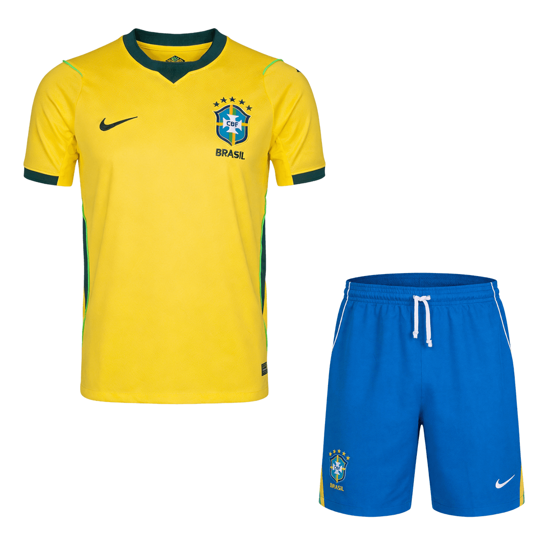 Brazilië Thuis Set WK Voetbal 2026 - voorkant
