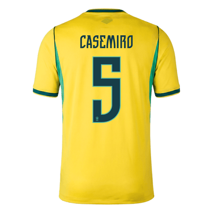 CASEMIRO #5 Maillot de Foot Domicile Brésil Homme Coupe du Monde 2026