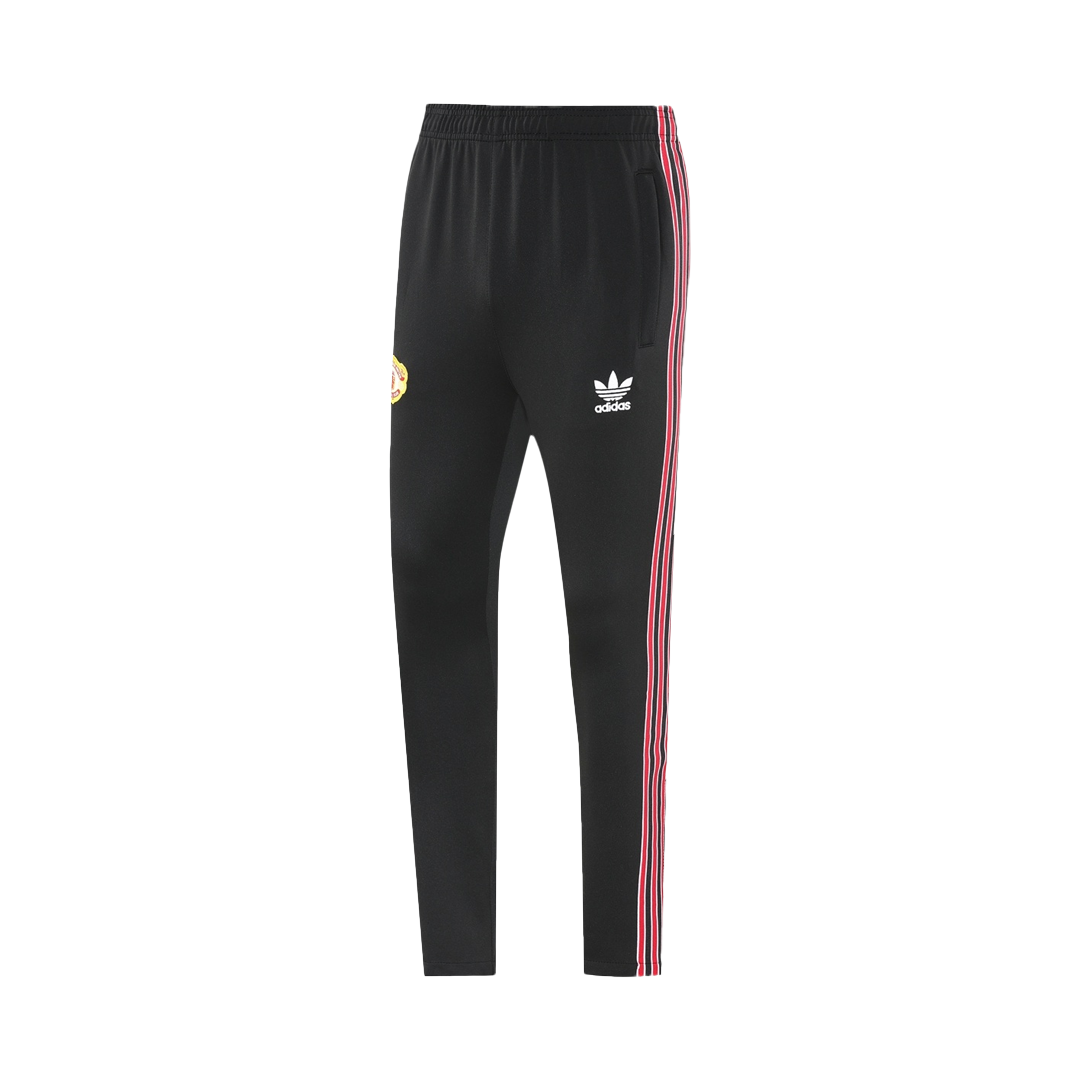 Manchester United Trainingsjack Set(Jas+Broek) 2025/26 Red&Black - detail
