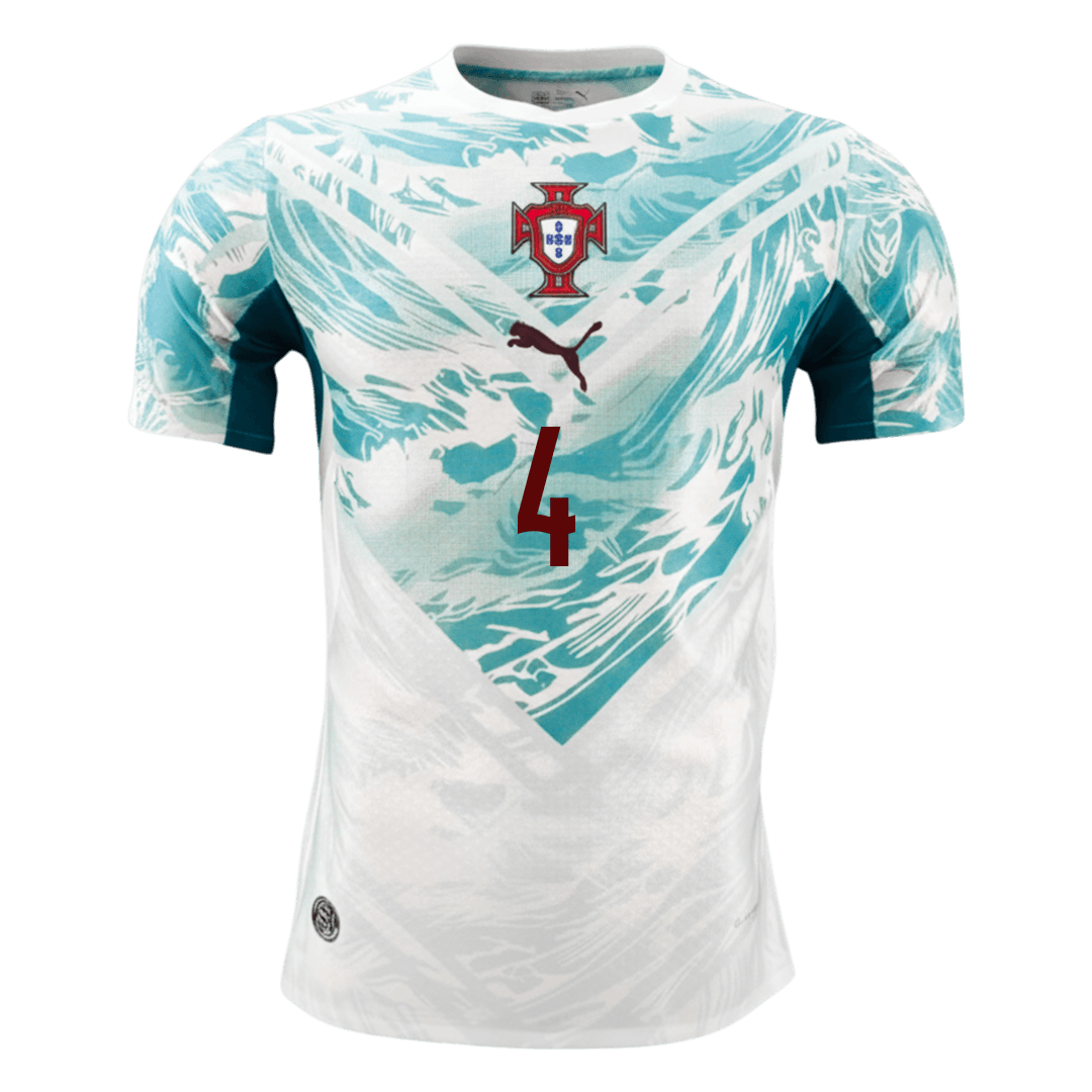 RÚBEN DIAS #4 Portugal Spelersversie uitshirt WK Voetbal 2026 - slim fit