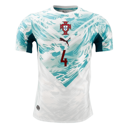 RÚBEN DIAS #4 Portugal Spelersversie uitshirt WK Voetbal 2026 - slim fit
