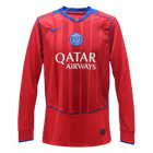 Heren PSG Lange Mouwen Voetbalshirt 2025/26