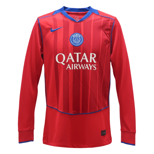 Heren PSG Lange Mouwen Voetbalshirt 2025/26
