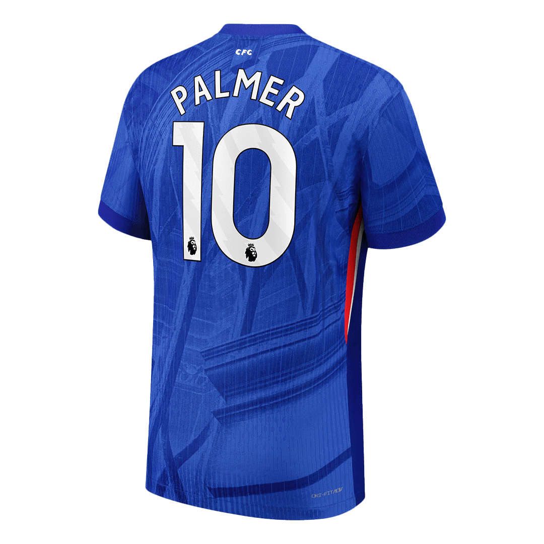 PALMER #10 Chelsea Thuis Spelersversie Voetbalshirt 2025/26 - Slim Fit - close-up