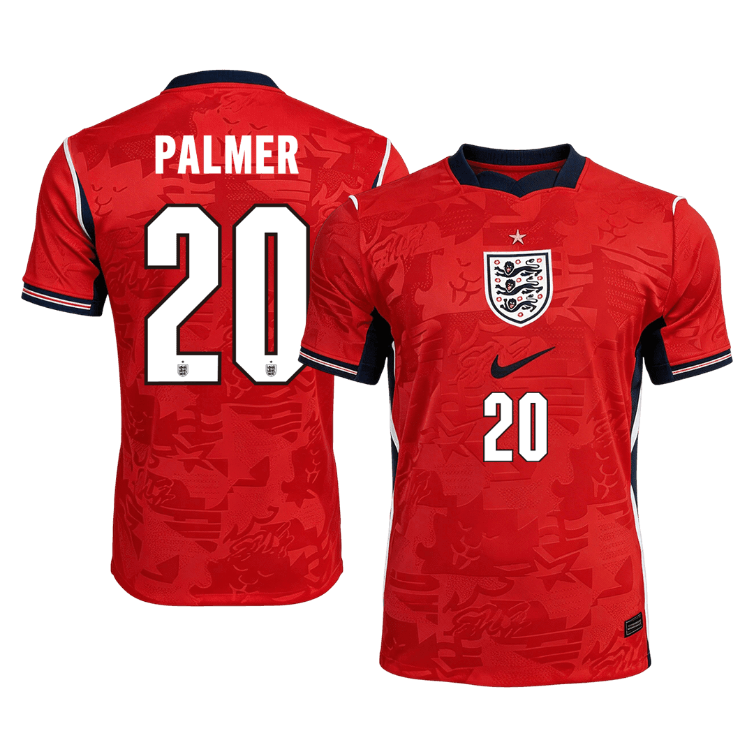 PALMER #20 Engeland Uit Spelersversie Voetbalshirt WK Voetbal 2026 - Slim Fit - voorkant