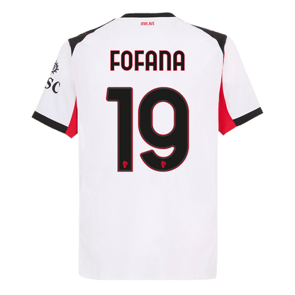 FOFANA #19 AC Milan Uit Spelersversie Voetbalshirt 2025/26 - Slim Fit - foto 12