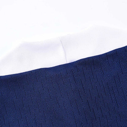PSG Joggingpak met rit Set(top+broek) 2025/26 Navy - close-up