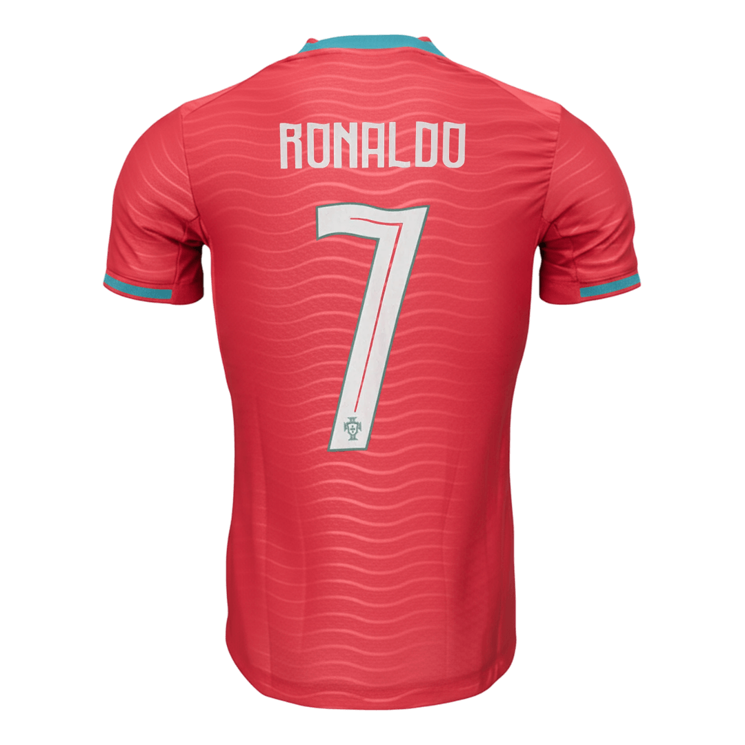 RONALDO #7 Portugal Thuis Spelersversie Voetbalshirt 2026 - Slim Fit - extra