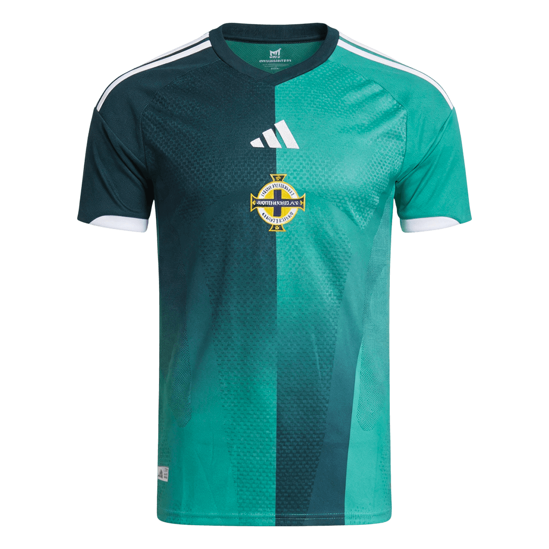 Noord-Ierland Thuis Spelersversie Voetbalshirt WK Voetbal 2026 - Slim Fit - voorkant