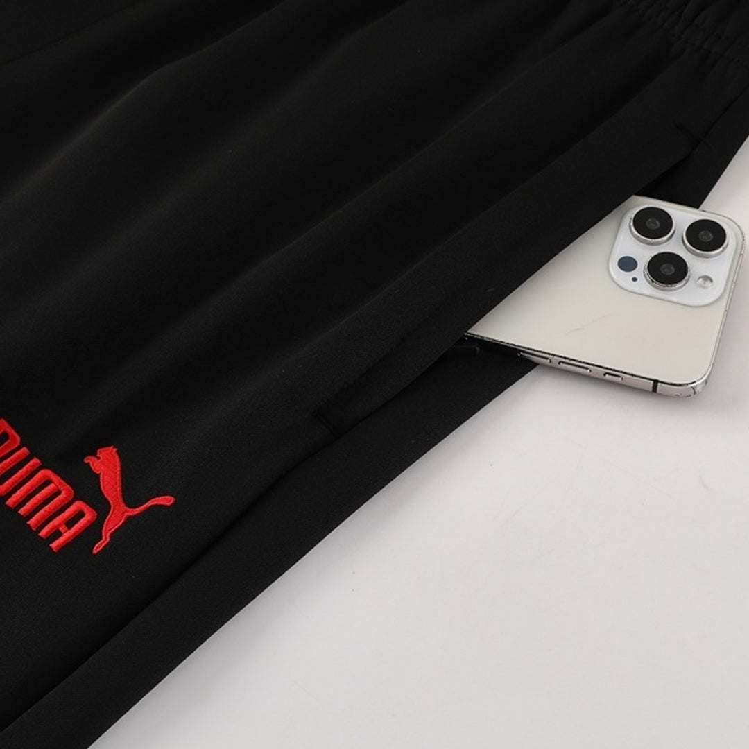 AC Milan Trainingsjack Set(Jas+Broek) 2025/26 Black - verpakking