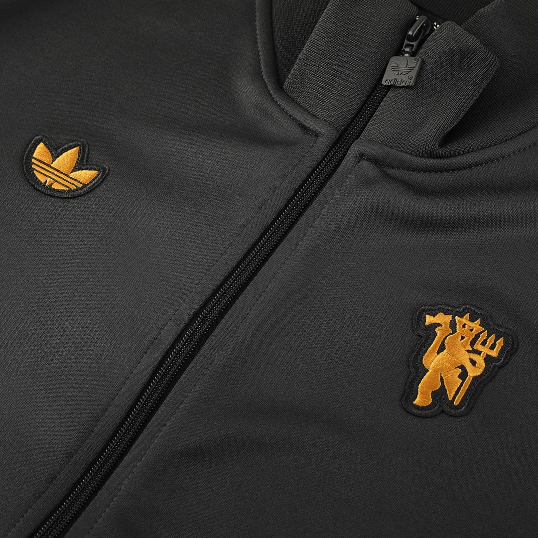 Manchester United Trainingsjack 2025/26 Black - zijkant