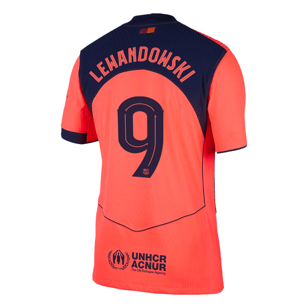 LEWANDOWSKI #9 Barcelona Derde Spelersversie Voetbalshirt 2025/26 - UCL - Slim Fit - foto 12