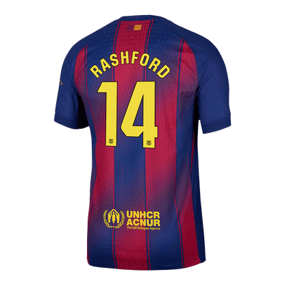 RASHFORD #14 Barcelona Thuis Spelersversie Voetbalshirt 2025/26 - Slim Fit - foto 13