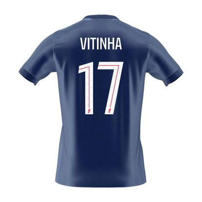 VITINHA #17 Heren PSG Thuis Voetbalshirt 2025/26 [PREMIUM] - extra