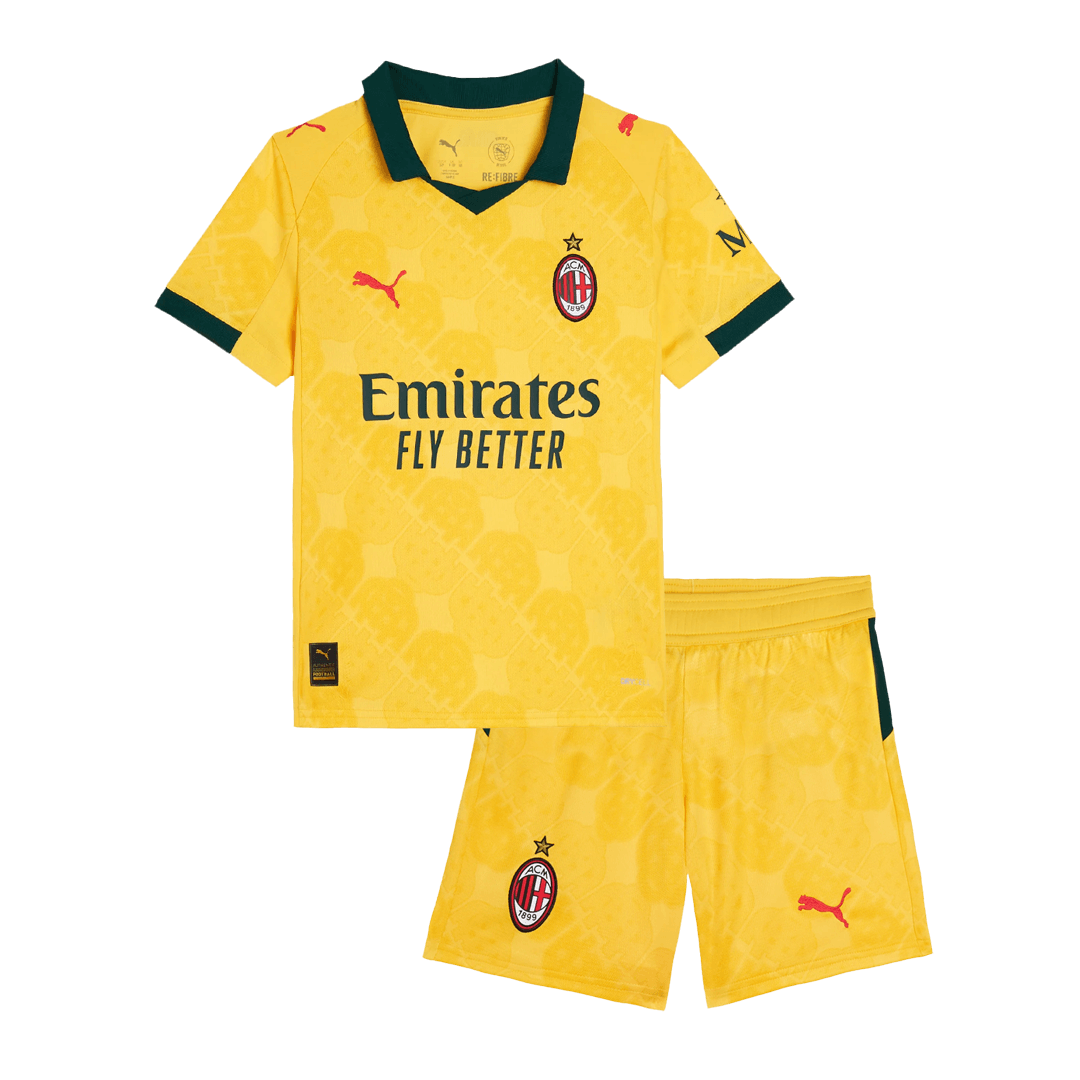 Kinder AC Milan Derde Tenue 2025/26 football shirt