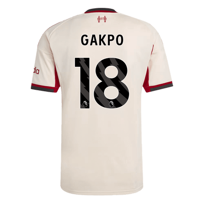 GAKPO #18 Heren Liverpool Uit Voetbalshirt 2025/26 - foto 9
