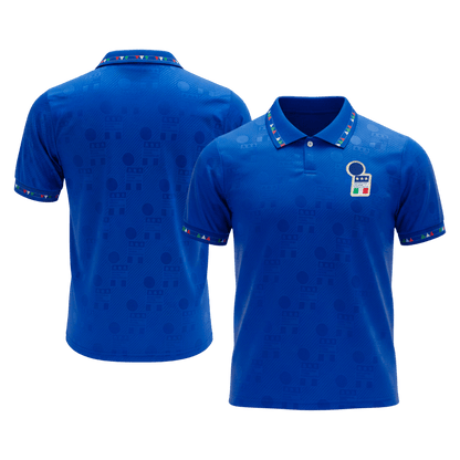 Retro Italië Thuis Voetbalshirt 1994 - detail