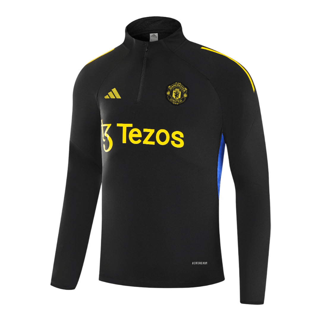 Manchester United Joggingpak met rit Set(top+broek) 2025/26 Black - foto 24