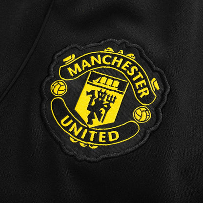 Manchester United Joggingpak met rit Set(top+broek) 2025/26 Black - extra