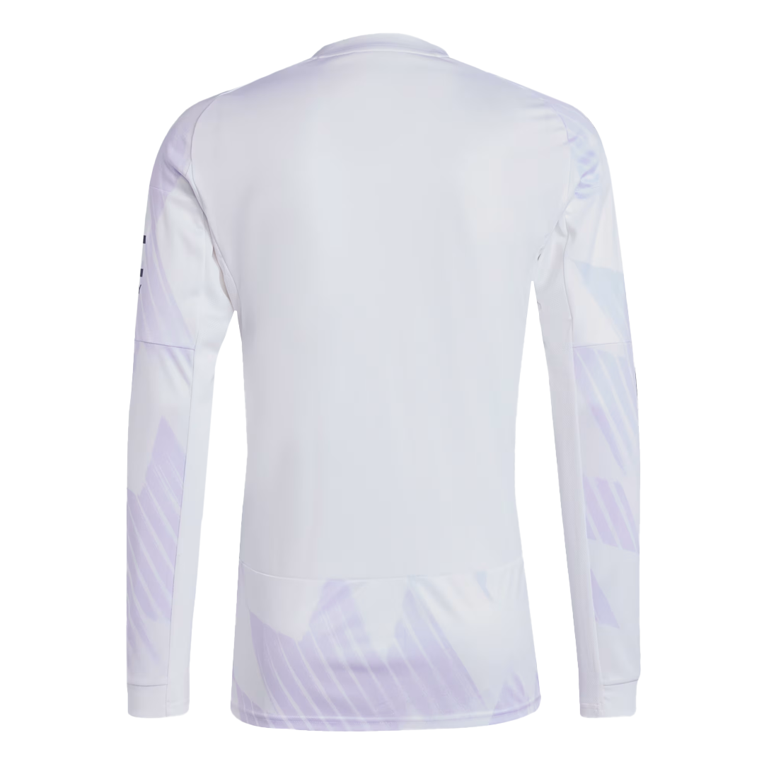 Heren Manchester United Uit Lange Mouwen Voetbalshirt 2025/26 - achterkant