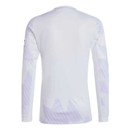 Heren Manchester United Uit Lange Mouwen Voetbalshirt 2025/26 - achterkant