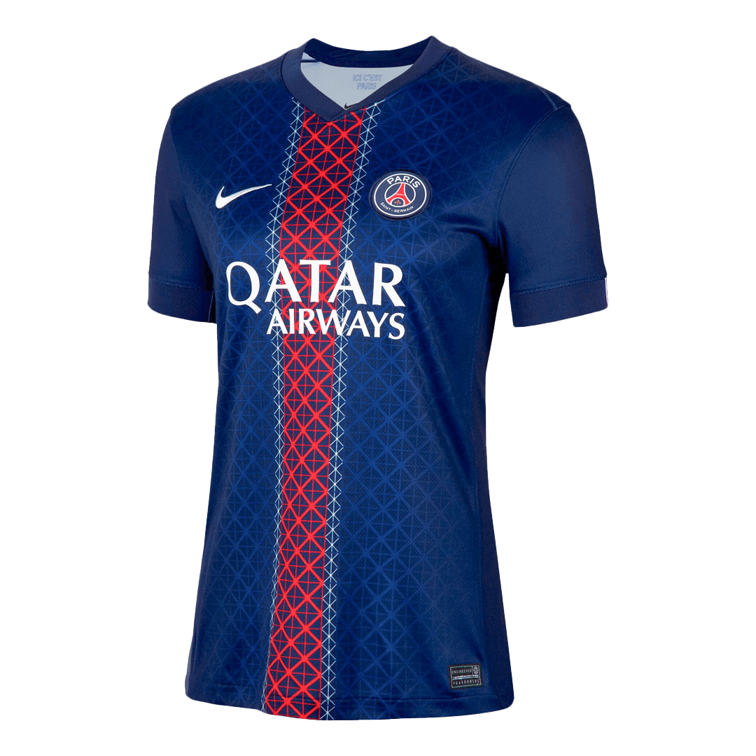 Dames PSG Thuis Voetbalshirt 2025/26 - achterkant