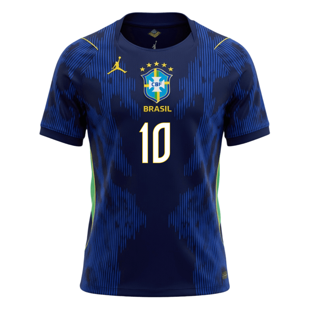 NEYMAR JR. #10 Heren Brazilië uitshirt WK Voetbal 2026