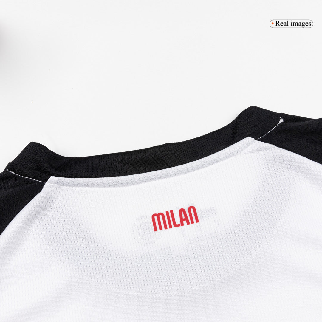 Heren AC Milan Uit Lange Mouwen Voetbalshirt 2025/26 - achterkant