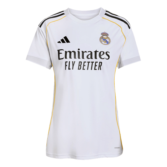 Dames Real Madrid Thuis Voetbalshirt 2025/26