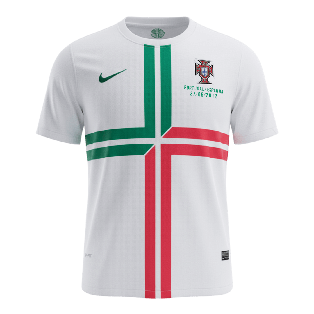 Retro Portugal Uit Voetbalshirt 2012 2025/26