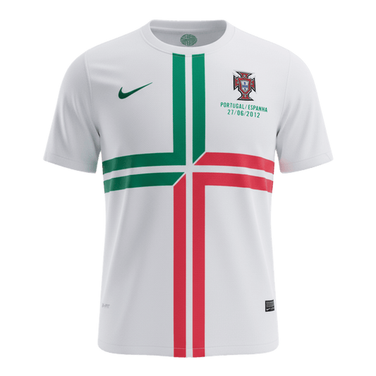 Retro Portugal Uit Voetbalshirt 2012 2025/26